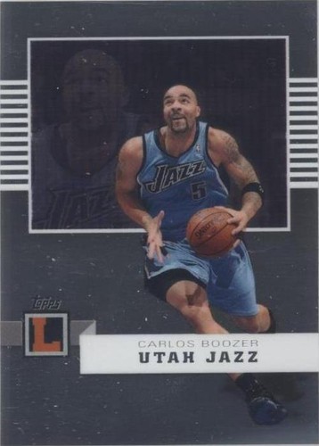 2007-08 Topps Letterman - Carlos Boozer #23