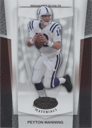 2007 Leaf Certified Materials Peyton Manning #118