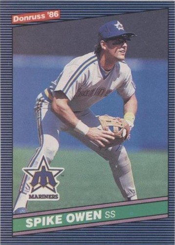 1986 Donruss - Spike Owen #362