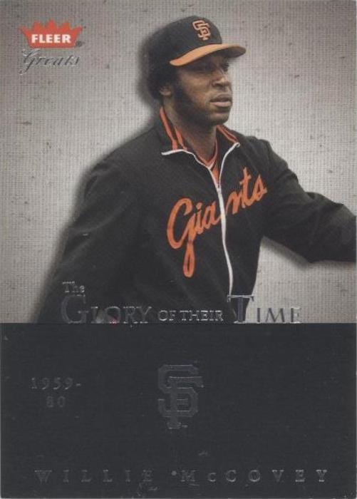 2004 Fleer Greats of the Game - Willie McCovey #34 GOT