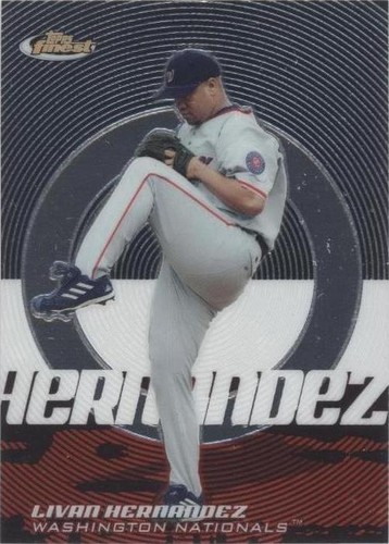 2005 Topps Finest - Livan Hernandez #87
