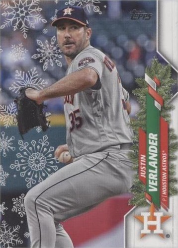 2020 Topps Holiday - Justin Verlander #HW43