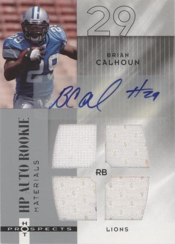 2006 Fleer Hot Prospects Brian Calhoun #202