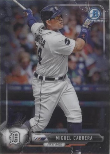 2017 Bowman Chrome - Miguel Cabrera #9