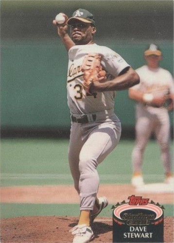 1992 Topps Stadium Club - Dave Stewart #390