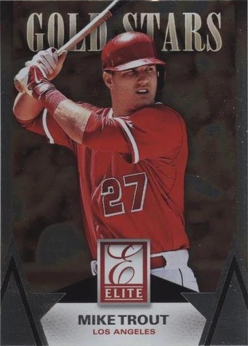 2015 Panini Elite - Mike Trout #5
