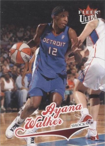 2004 Fleer Ultra WNBA - Ayana Walker #77