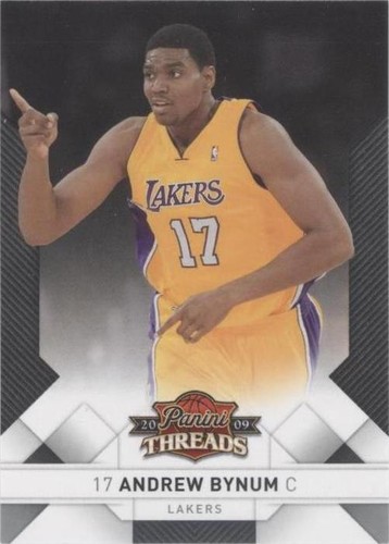2009-10 Panini Threads - Andrew Bynum #81