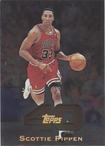 SCOTTIE PIPPEN 1997-98 TOPPS FRONT COURT FINESSE CHICAGO BULLS #12