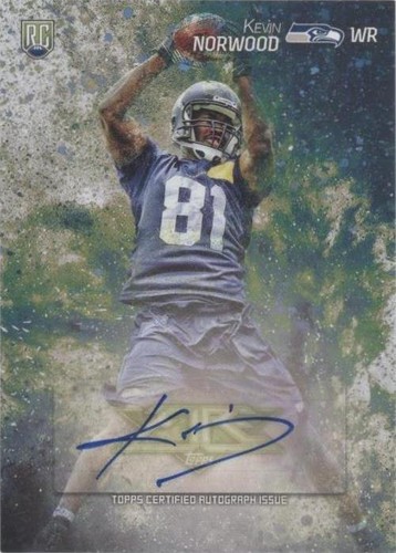 2014 Topps Fire Kevin Norwood #162