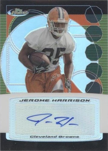 2006 Topps Finest Jerome Harrison #FA-JH