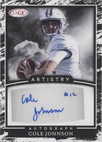 2022 SAGE Artistry Cole Johnson #A-CJ