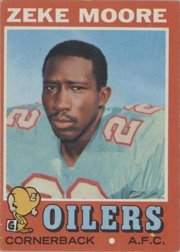 1971 Topps Zeke Moore #43
