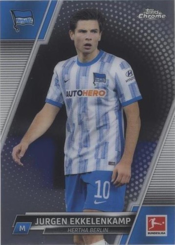 2021-22 Topps Chrome Bundesliga Jurgen Ekkelenkamp #9