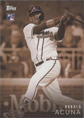 2018 Topps On Demand Black & White - Ronald Acuña Jr. #30A