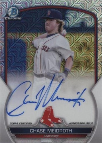 2023 Bowman Chrome - Chase Meidroth #BCMA-CM