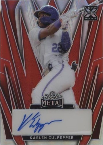 2024 Leaf Metal - Kaelen Culpepper #BA-KC2