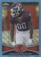 2012 Topps Chrome Keshawn Martin #BW-16
