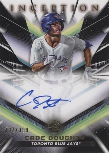 2023 Bowman Inception - Cade Doughty #BPA-CDY
