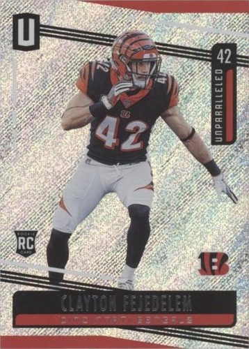 2019 Panini Unparalleled Clayton Fejedelem #37