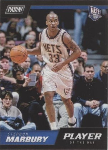 2018-19 Panini Player of the Day - Stephon Marbury #LEG4