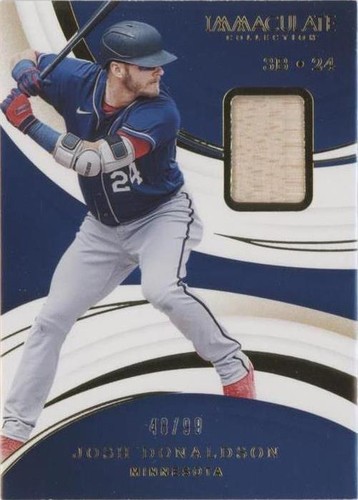 2020 Panini Immaculate Collection - Josh Donaldson #9