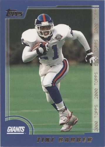 2000 Topps Tiki Barber #312