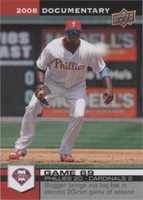2008 Upper Deck Documentary - Ryan Howard #2009