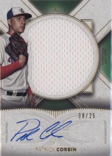 2021 Topps Definitive Collection - Patrick Corbin #ARC-PC