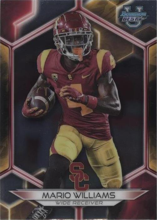 2023 Bowman's Best University Mario Williams #51