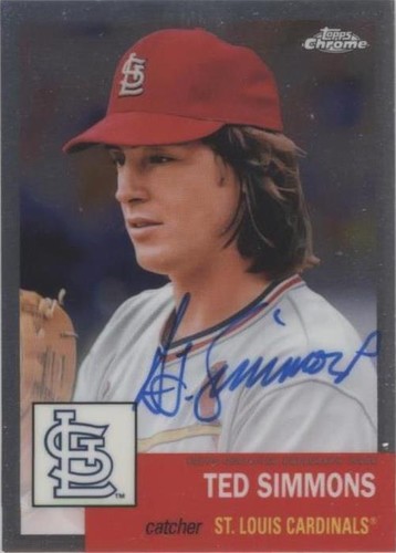2022 Topps Chrome Platinum Anniversary - Ted Simmons #CPA-TS