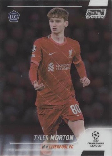 2021-22 Topps Stadium Club Chrome UCL Tyler Morton #92
