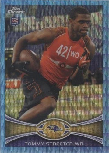 2012 Topps Chrome Tommy Streeter #BW-81