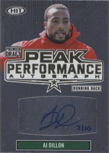 2020 Sage Hit A. J. Dillon #PKA-AJD