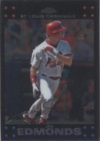 2007 Topps Chrome - Jim Edmonds #20