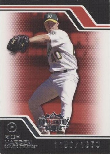 2008 Topps Triple Threads - Rich Harden #36