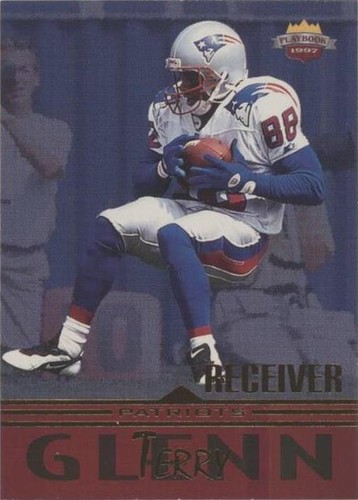 1997 Score Board Playbook Terry Glenn #73