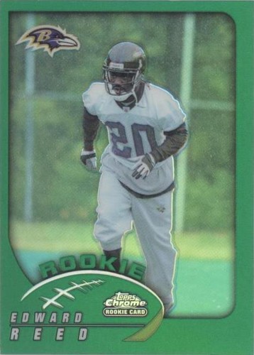 2002 Topps Chrome Ed Reed #208
