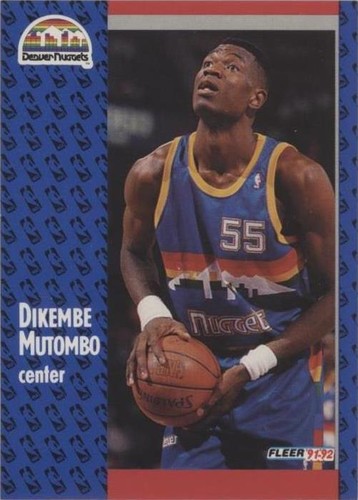 1991-92 Fleer - Dikembe Mutombo #277