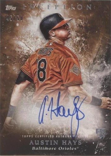 2018 Topps Inception - Austin Hays #RES-AH