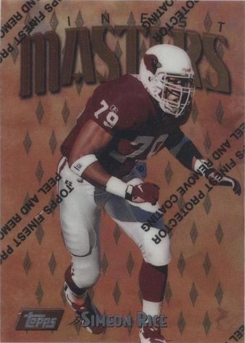 1997 Topps Finest Simeon Rice #82