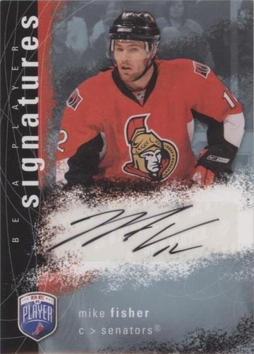 2007-08 Upper Deck Be a Player - Mike Fisher #S-FI