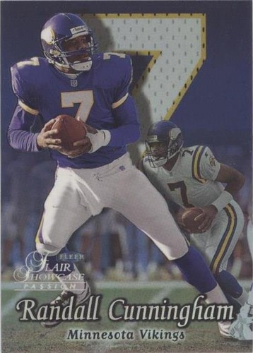 1999 Flair Showcase Randall Cunningham #44
