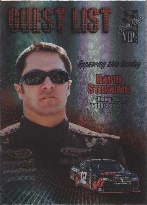2009 Press Pass VIP - David Stremme #GL 16