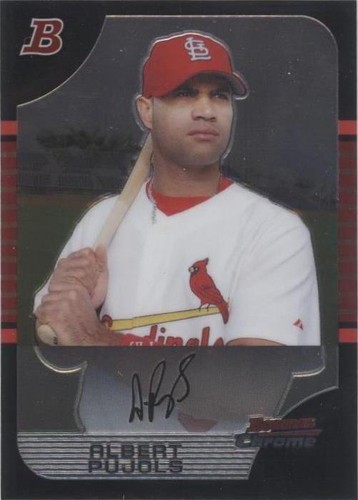 2001 Bowman Chrome Baseball Sealed (1) PACK From Box Albert Pujols