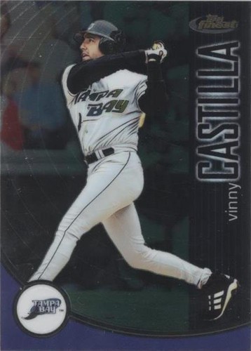 2001 Topps Finest - Vinny Castilla #54