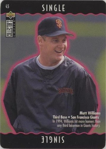 1996 Upper Deck Collector's Choice - Matt Williams #45