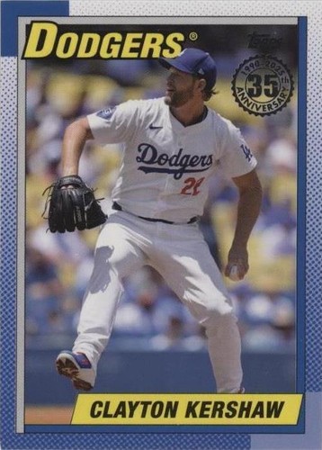 Clayton Kershaw 2025 Topps Series 1 Tokyo Series Exclusive Tokyo 