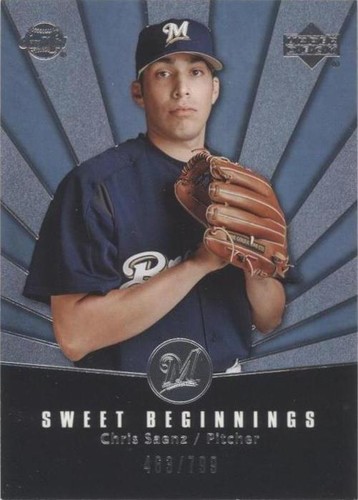 2004 Upper Deck Sweet Spot - Chris Saenz #102