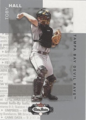 2002 Fleer Box Score - Toby Hall #25